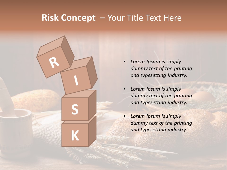 Rye Corn Piece PowerPoint Template