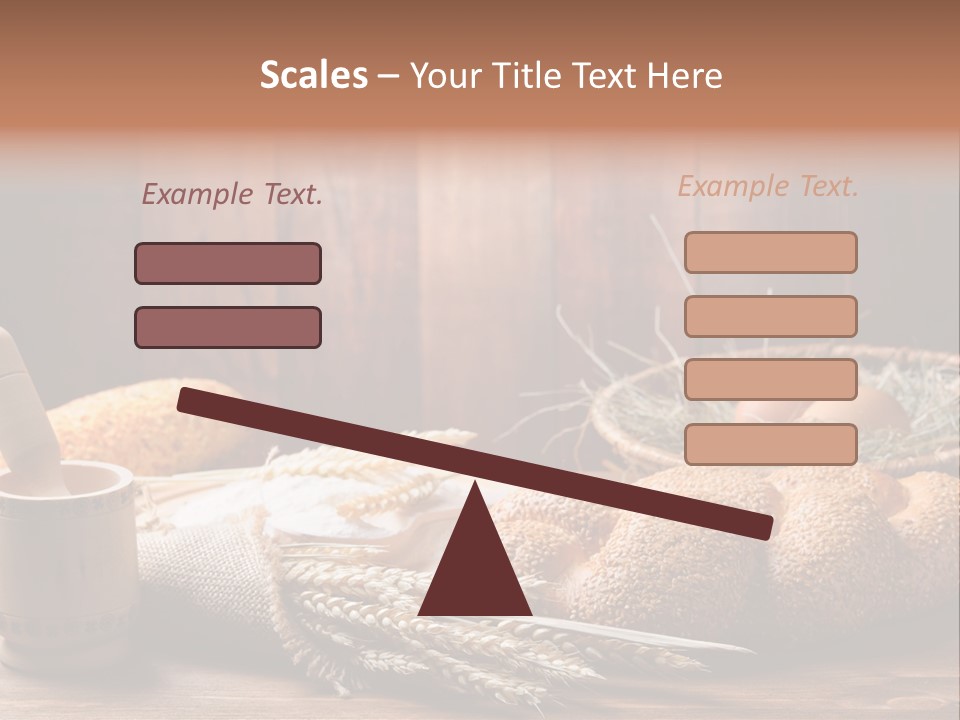 Rye Corn Piece PowerPoint Template