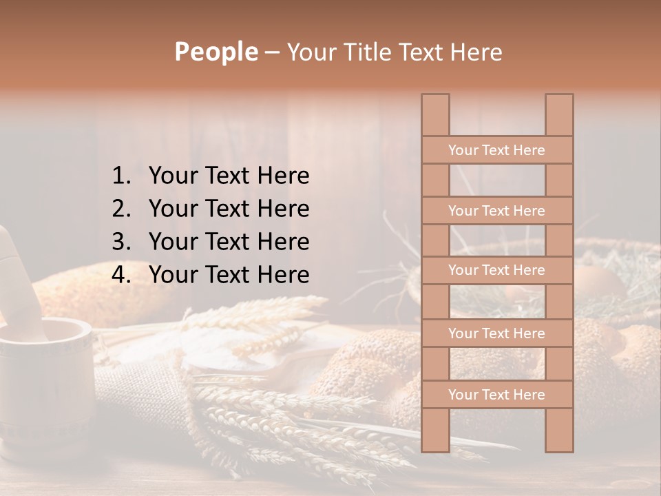 Rye Corn Piece PowerPoint Template