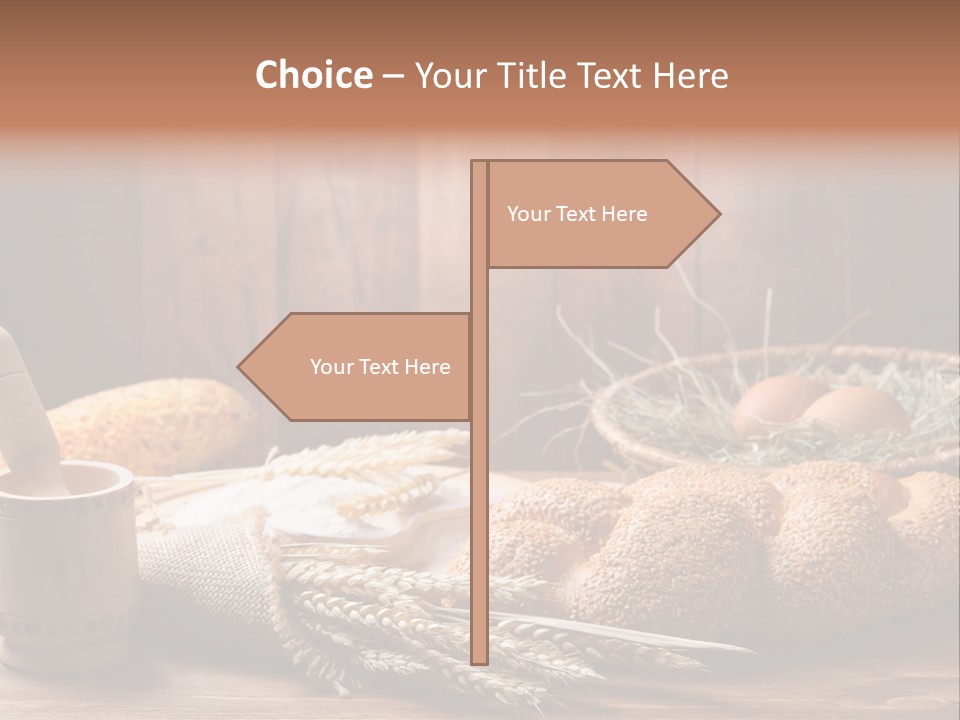 Rye Corn Piece PowerPoint Template