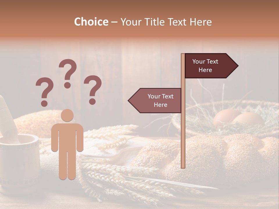 Rye Corn Piece PowerPoint Template