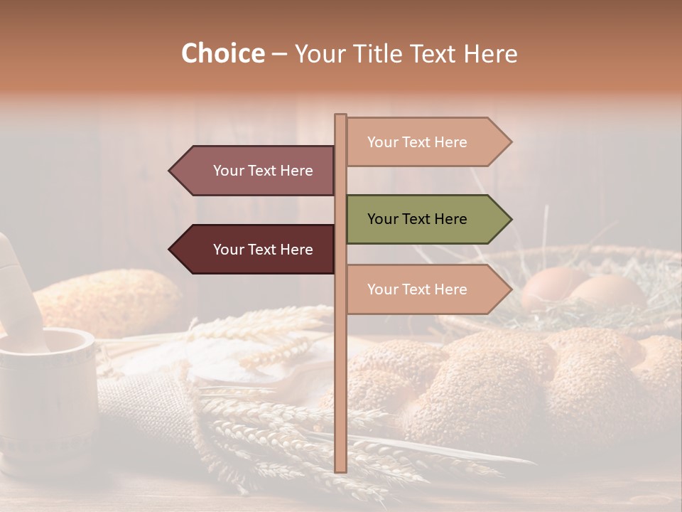 Rye Corn Piece PowerPoint Template