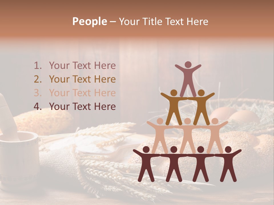 Rye Corn Piece PowerPoint Template