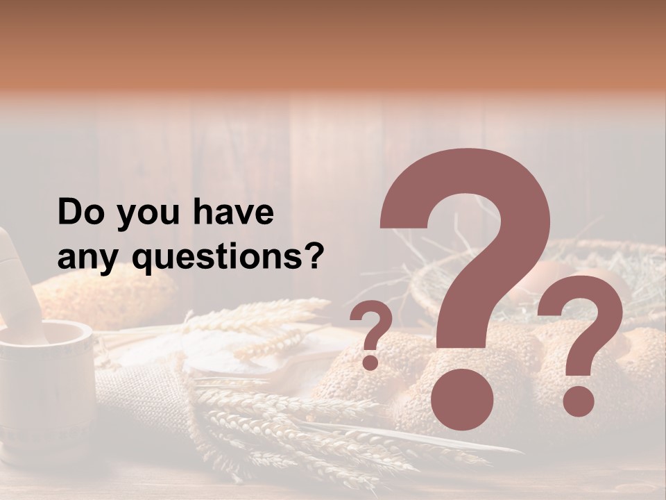 Rye Corn Piece PowerPoint Template