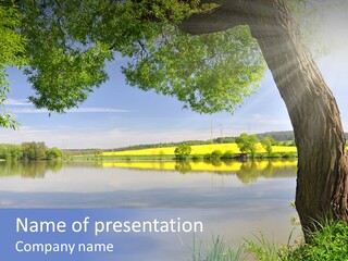 Sun Country Sunlight PowerPoint Template