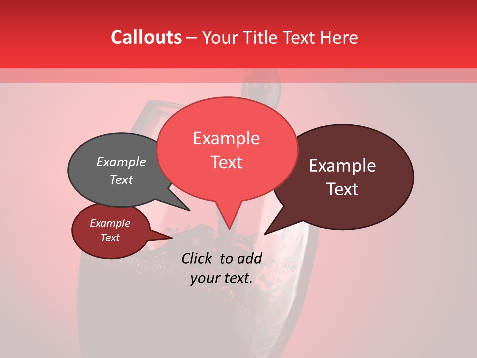 Luxury Element Wine PowerPoint Template