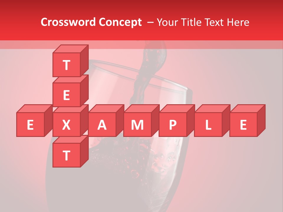 Luxury Element Wine PowerPoint Template