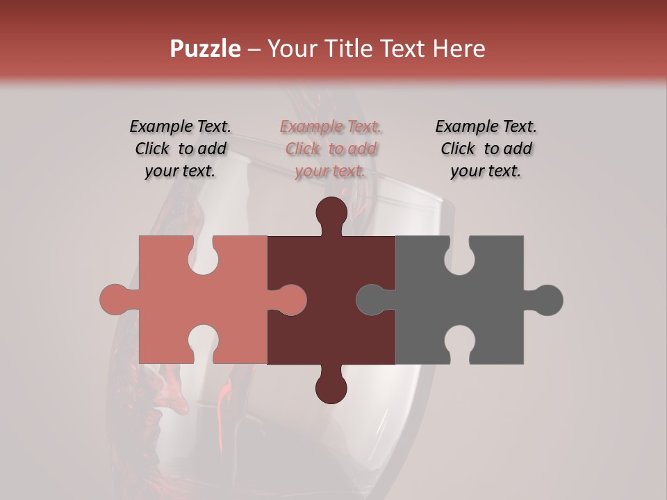 Expression Beverage Dark PowerPoint Template