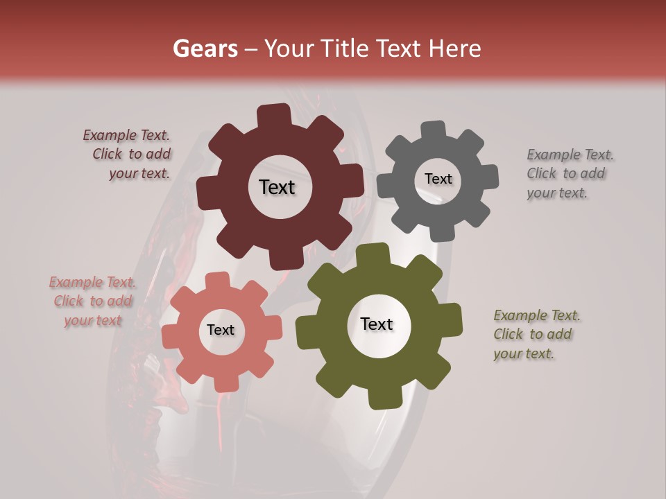 Expression Beverage Dark PowerPoint Template