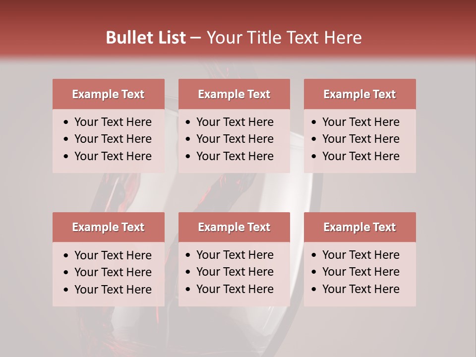 Expression Beverage Dark PowerPoint Template