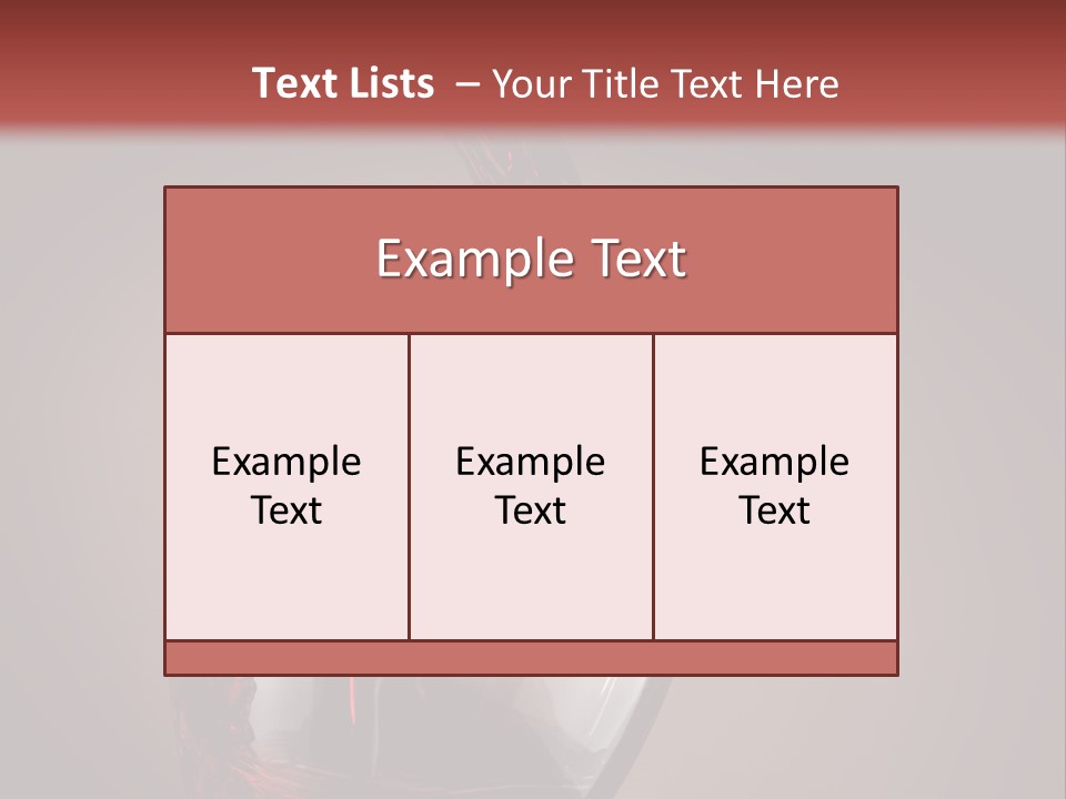 Expression Beverage Dark PowerPoint Template