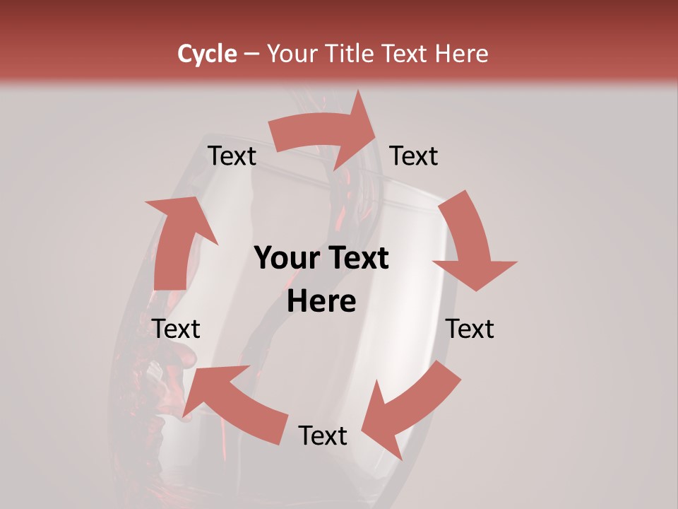 Expression Beverage Dark PowerPoint Template