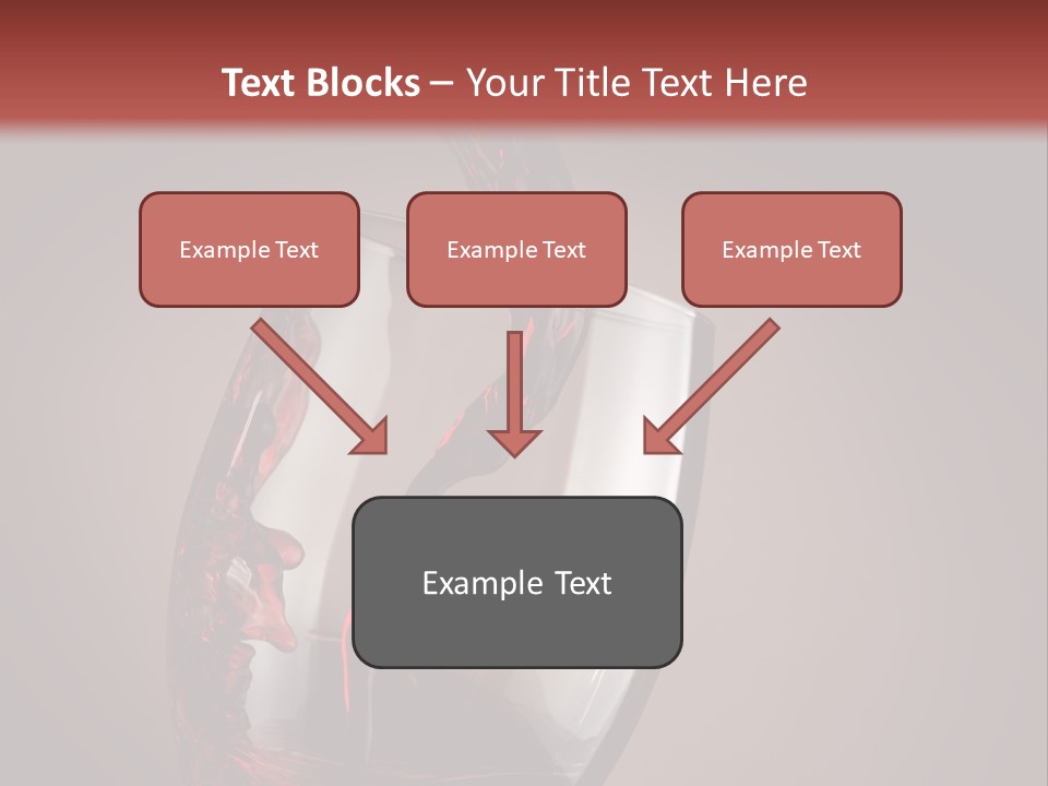 Expression Beverage Dark PowerPoint Template