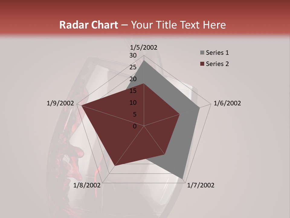 Expression Beverage Dark PowerPoint Template