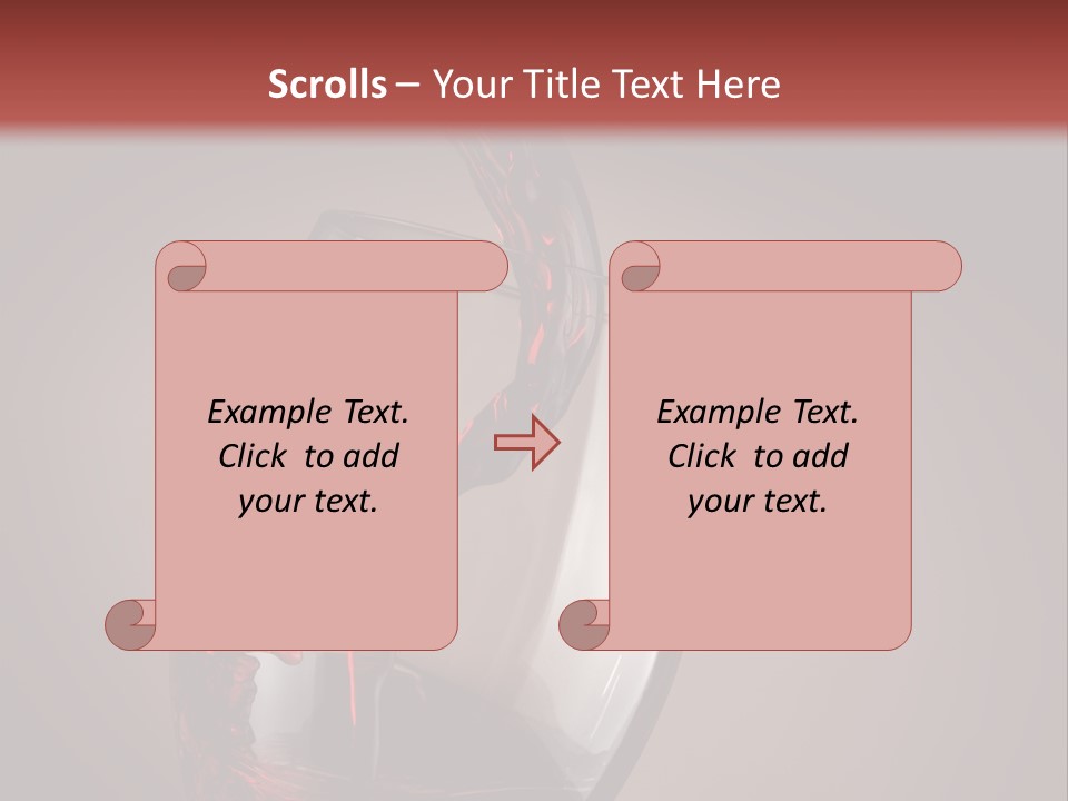 Expression Beverage Dark PowerPoint Template
