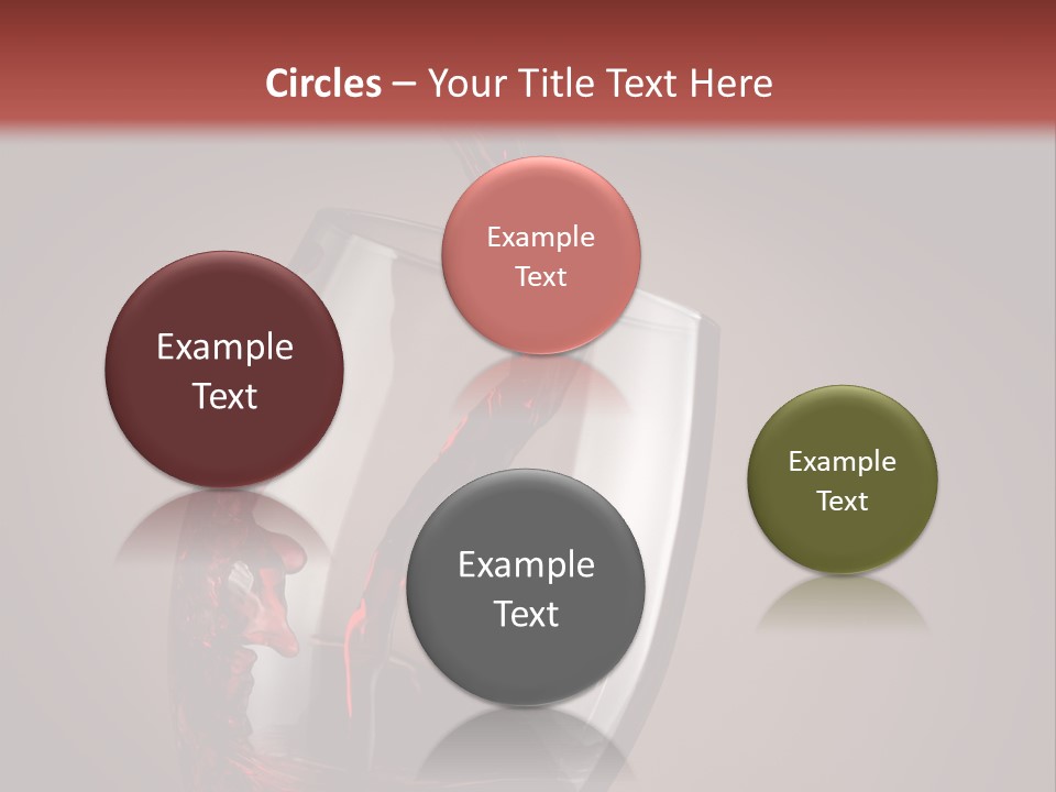 Expression Beverage Dark PowerPoint Template