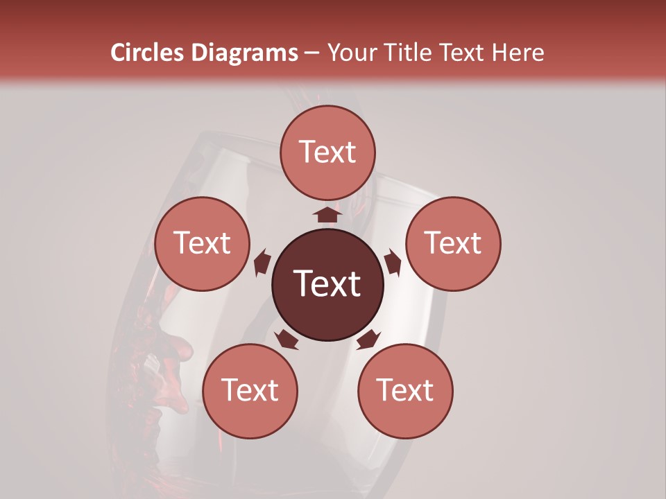 Expression Beverage Dark PowerPoint Template