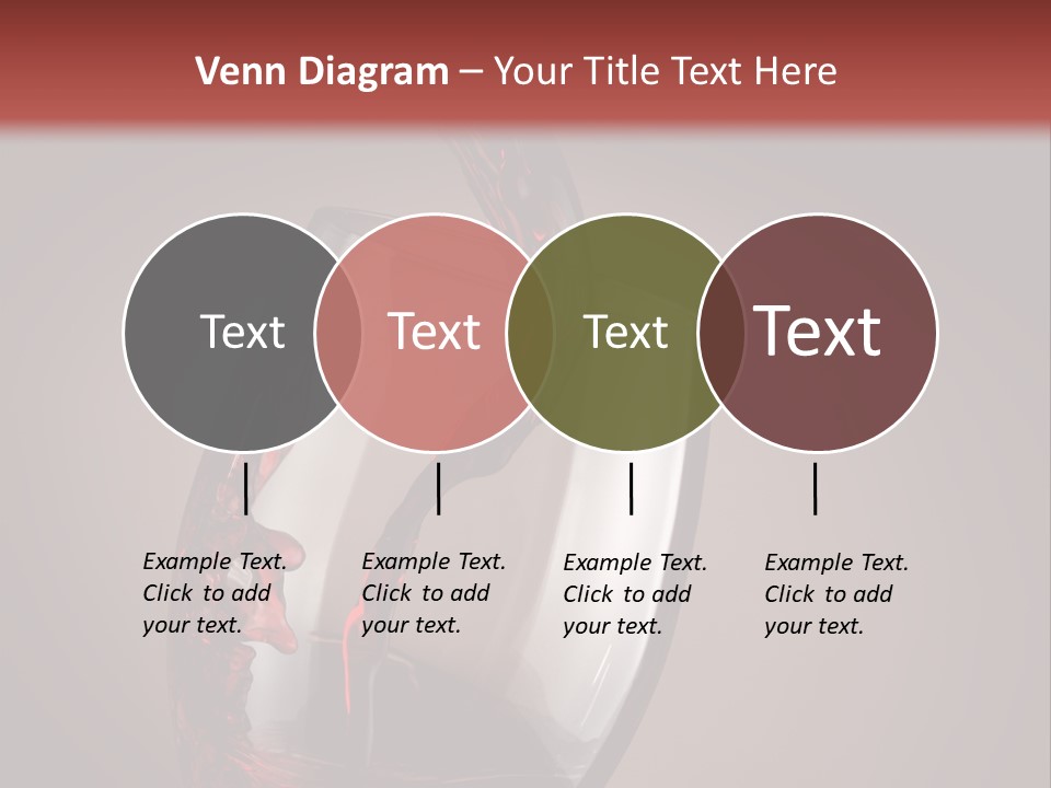 Expression Beverage Dark PowerPoint Template