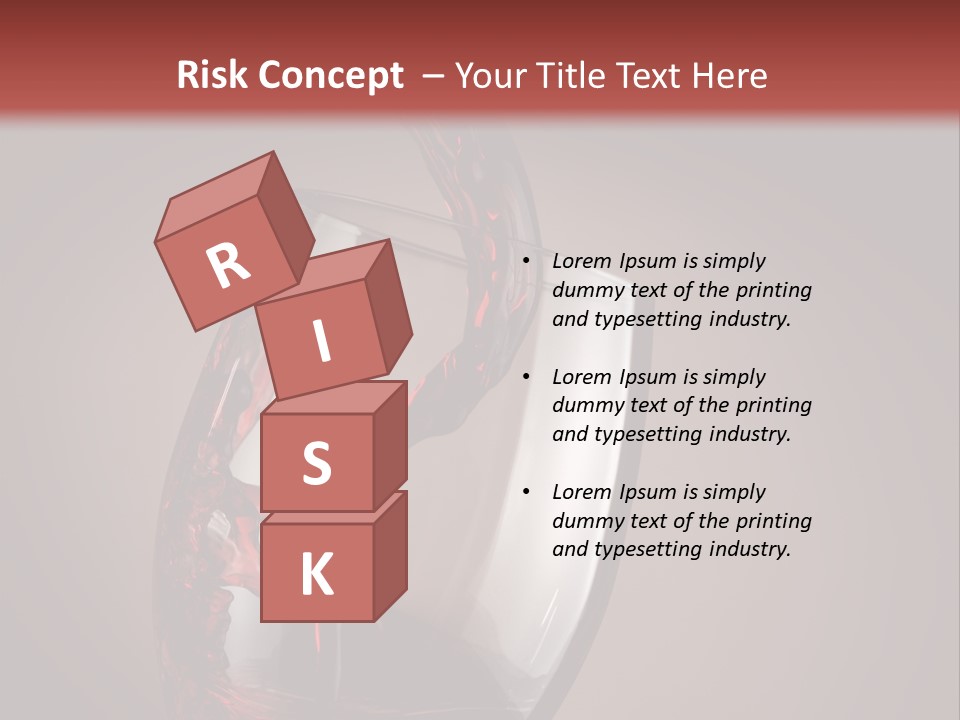 Expression Beverage Dark PowerPoint Template