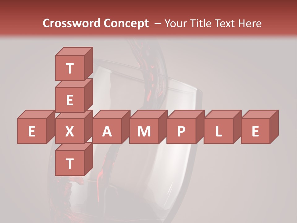 Expression Beverage Dark PowerPoint Template