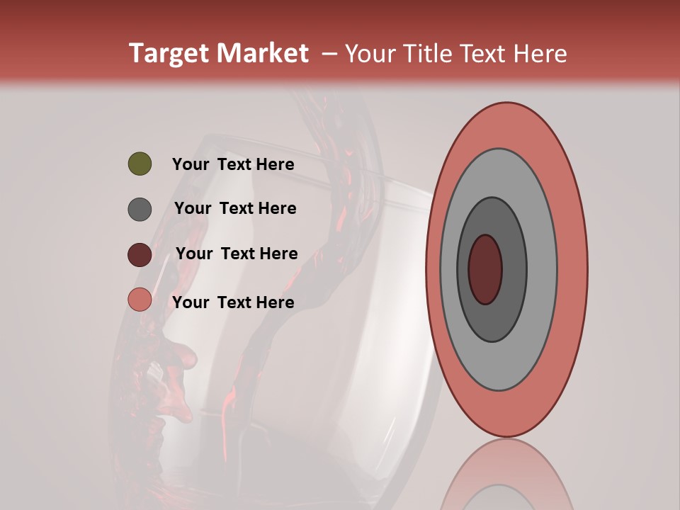 Expression Beverage Dark PowerPoint Template