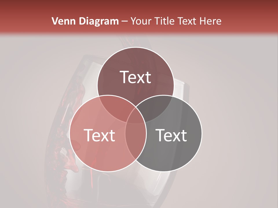 Expression Beverage Dark PowerPoint Template