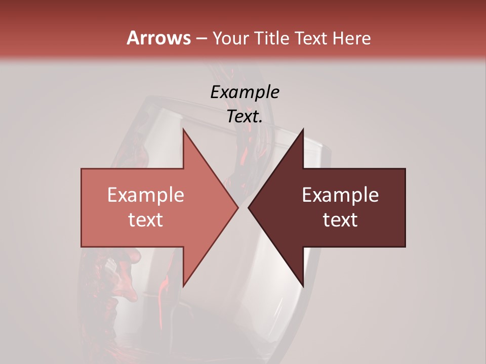Expression Beverage Dark PowerPoint Template