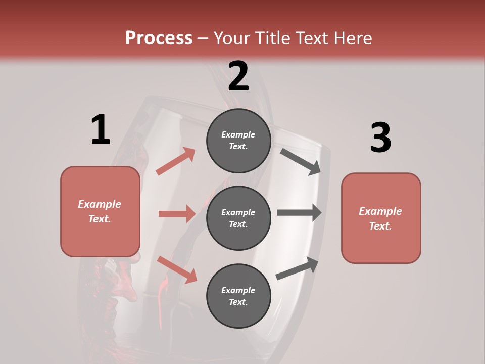 Expression Beverage Dark PowerPoint Template