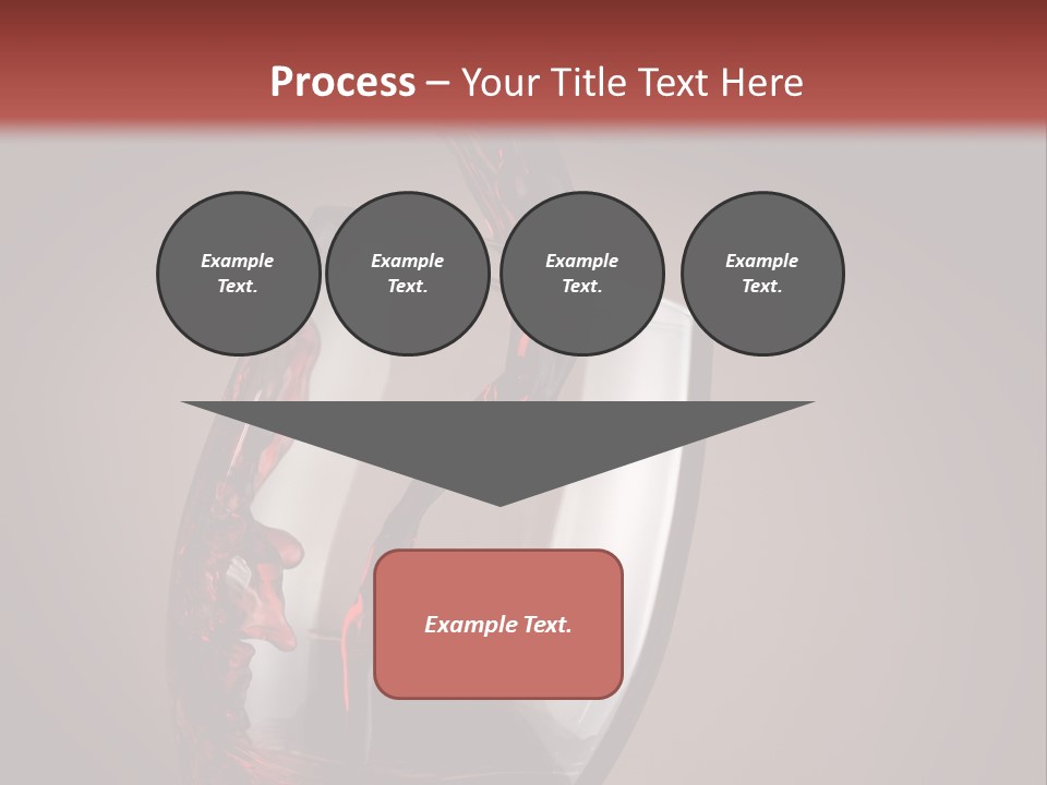 Expression Beverage Dark PowerPoint Template