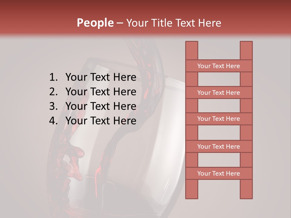 Expression Beverage Dark PowerPoint Template