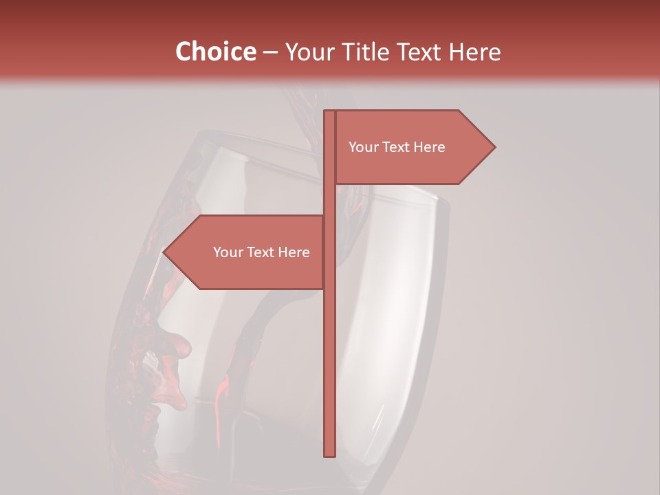 Expression Beverage Dark PowerPoint Template