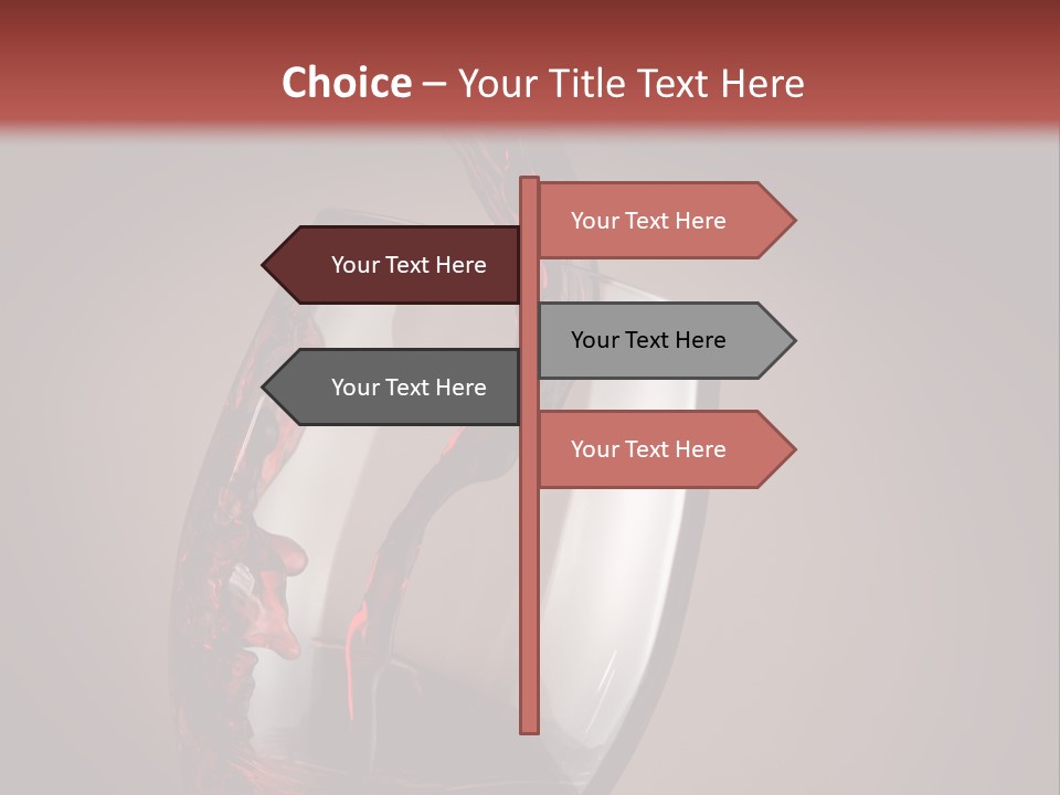 Expression Beverage Dark PowerPoint Template