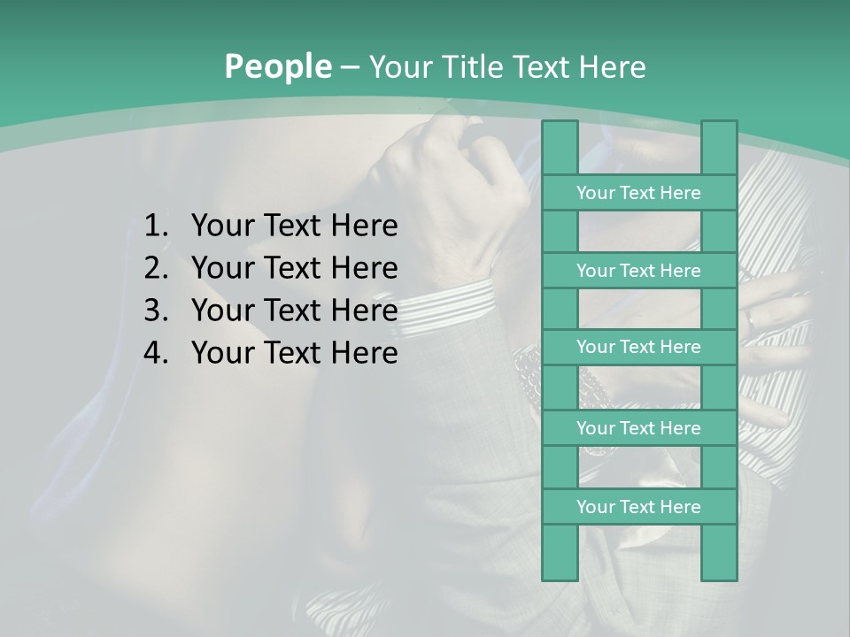 Passion Relationship Touching PowerPoint Template