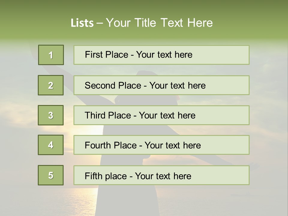 Dance Red Activity PowerPoint Template