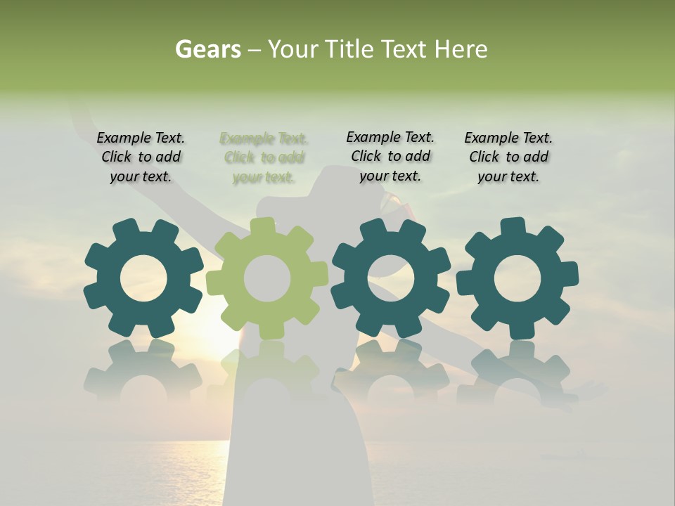 Dance Red Activity PowerPoint Template