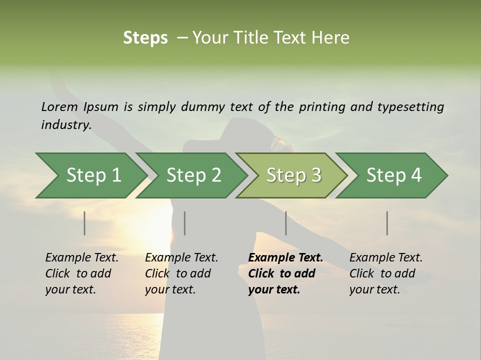 Dance Red Activity PowerPoint Template