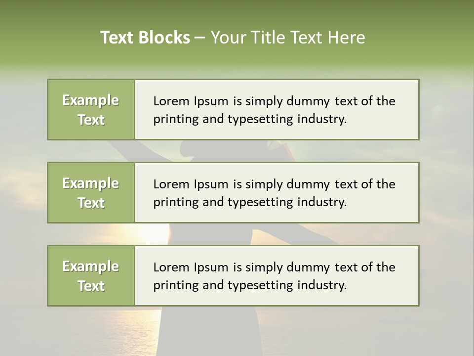 Dance Red Activity PowerPoint Template