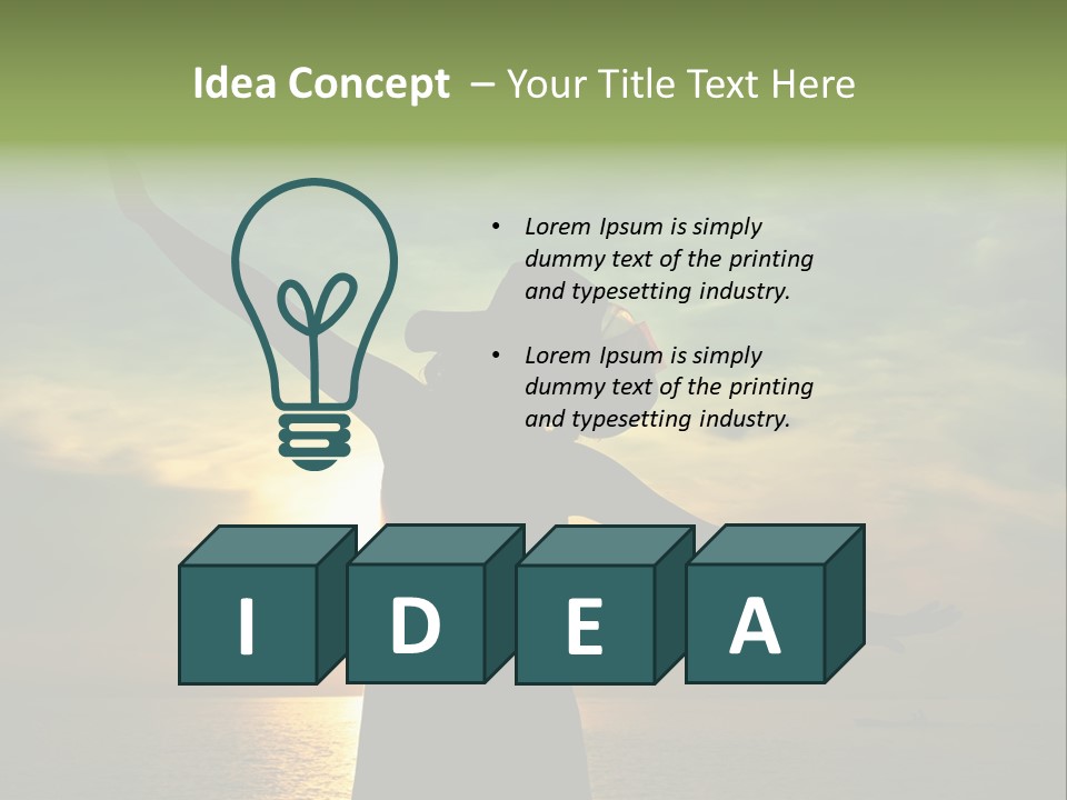 Dance Red Activity PowerPoint Template