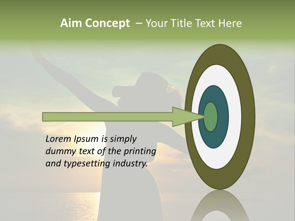 Dance Red Activity PowerPoint Template