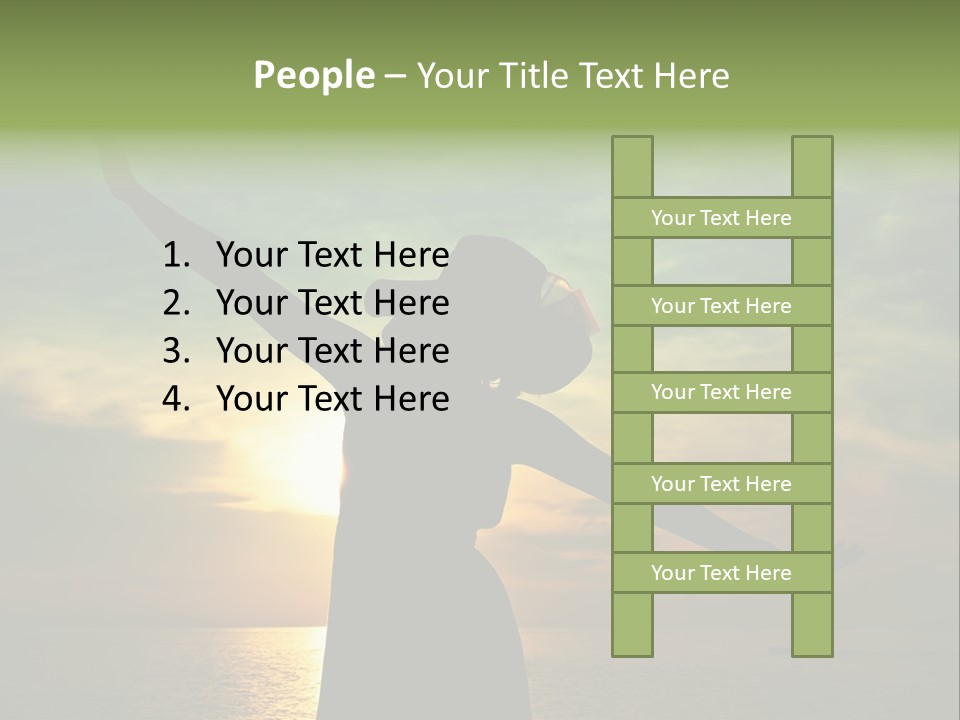 Dance Red Activity PowerPoint Template