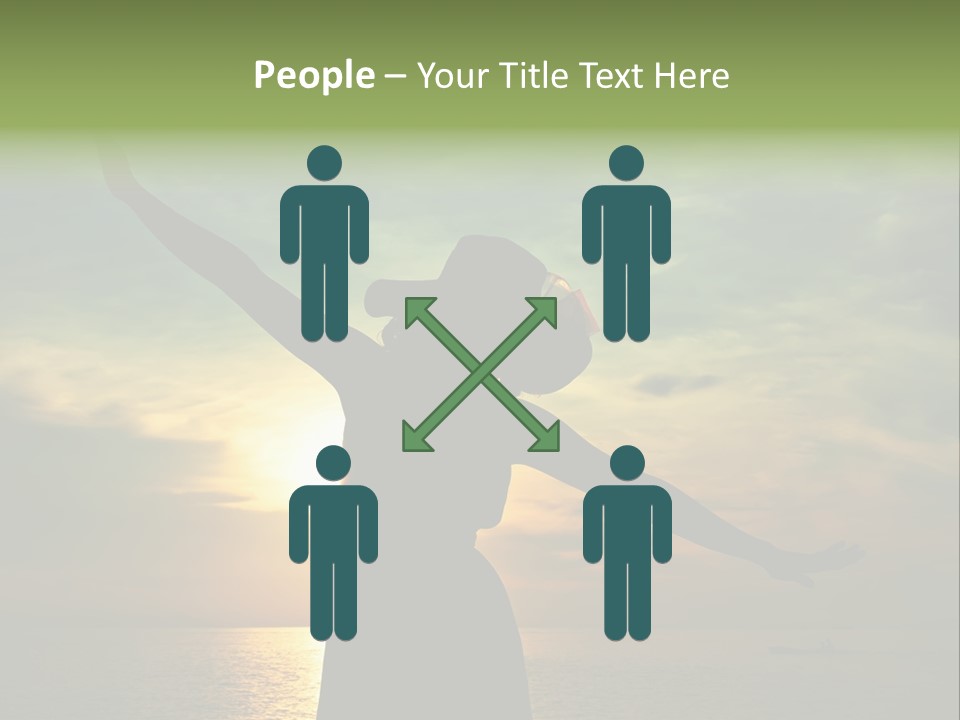 Dance Red Activity PowerPoint Template