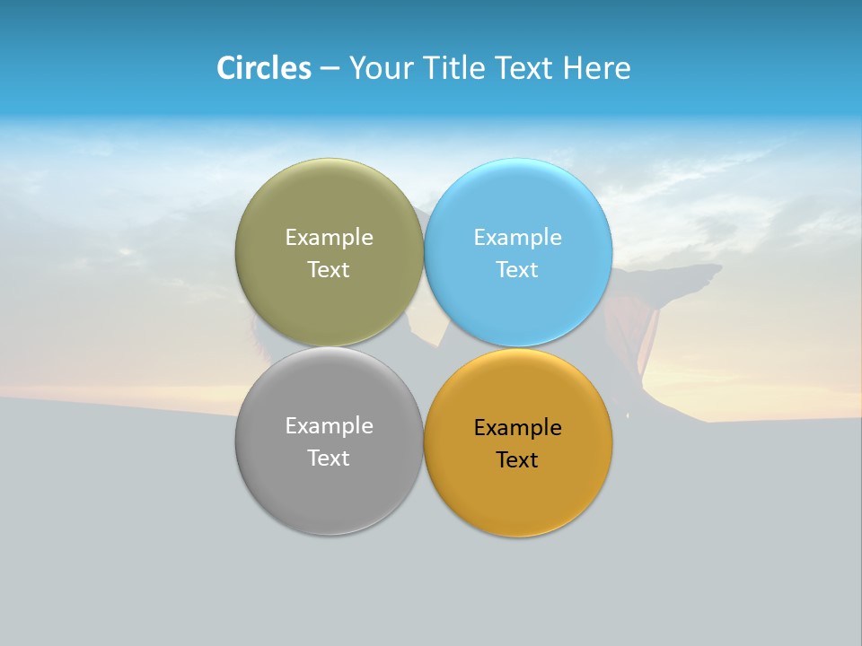 Beach Play Sun PowerPoint Template