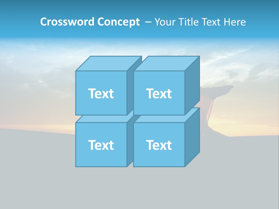 Beach Play Sun PowerPoint Template