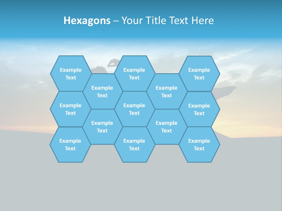 Beach Play Sun PowerPoint Template