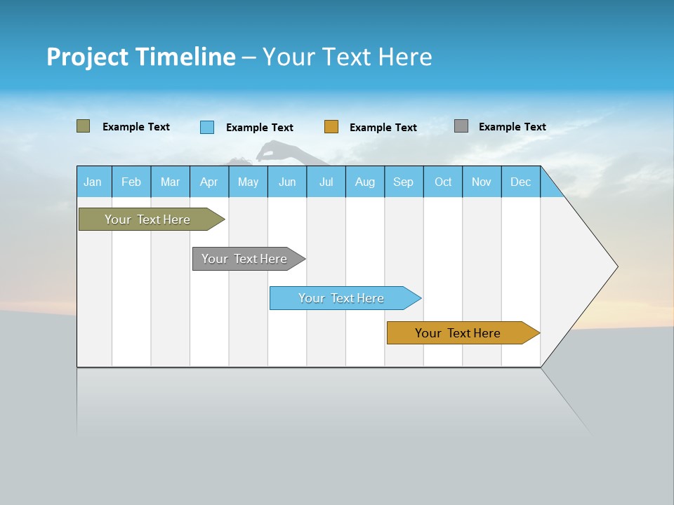 Beach Play Sun PowerPoint Template