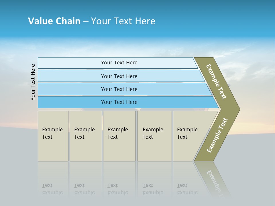 Beach Play Sun PowerPoint Template
