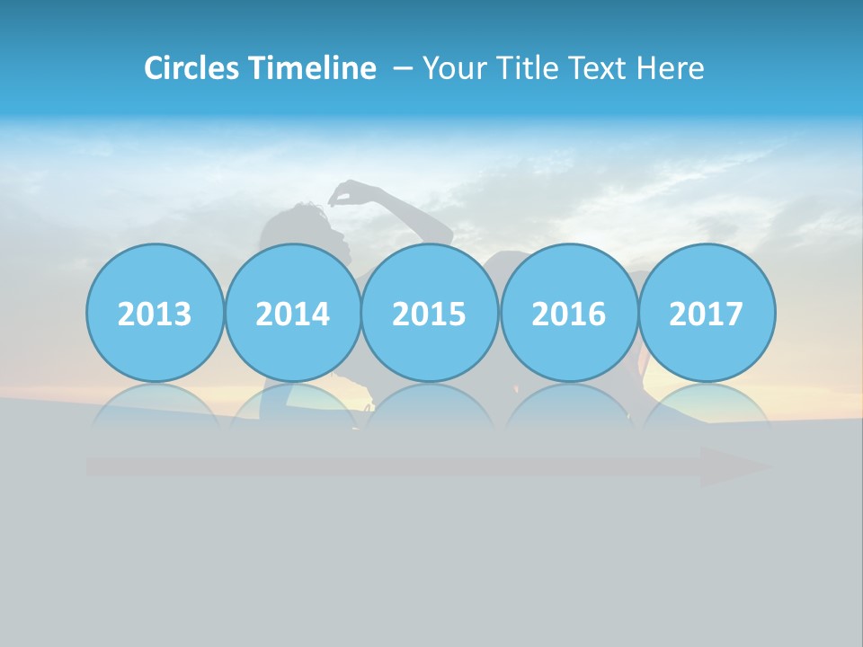 Beach Play Sun PowerPoint Template