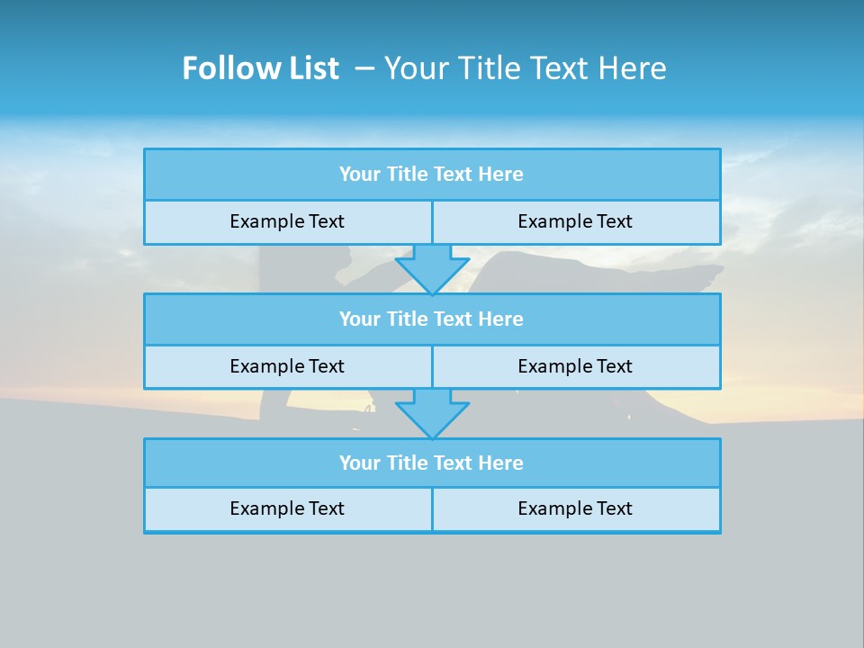 Beach Play Sun PowerPoint Template