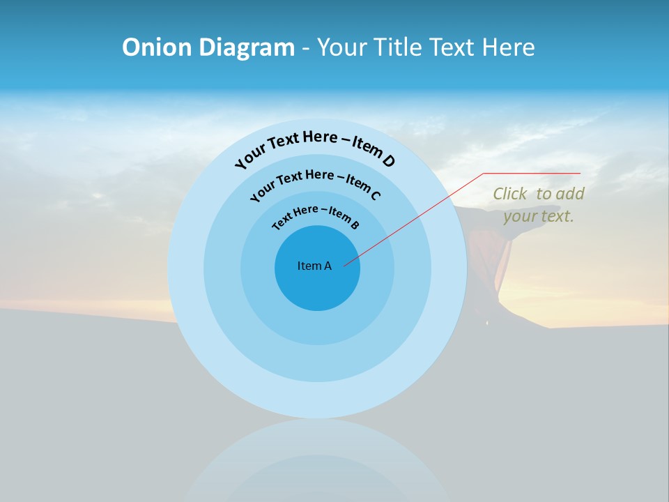 Beach Play Sun PowerPoint Template