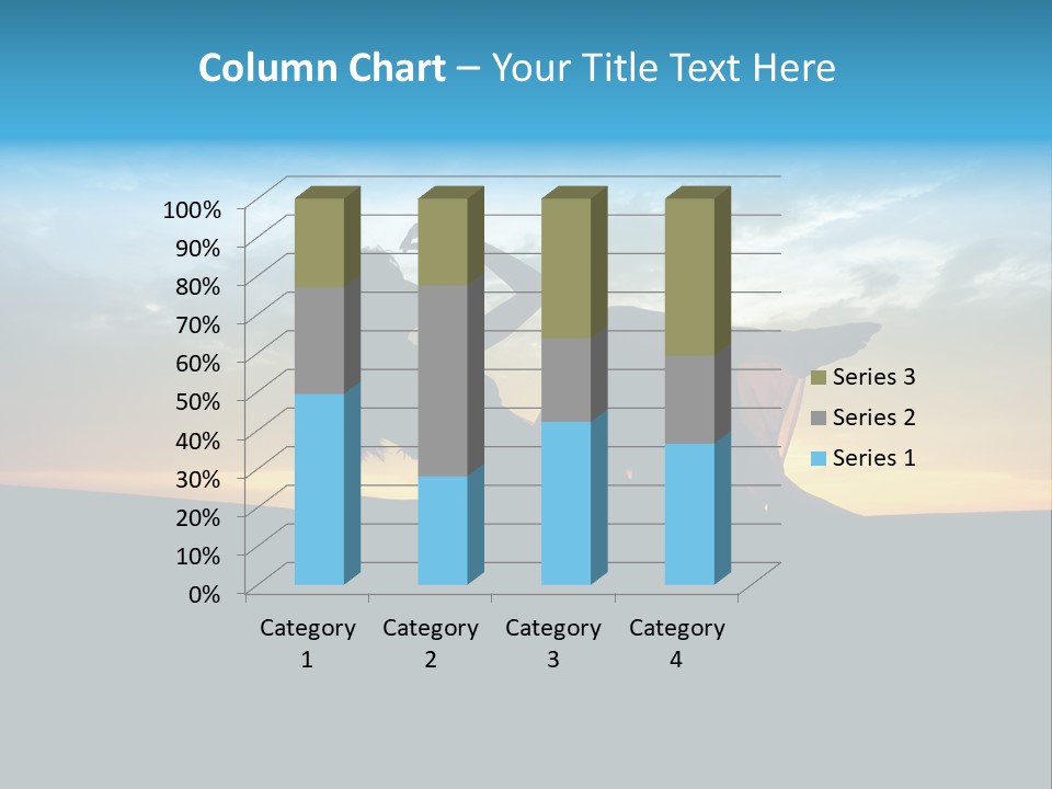 Beach Play Sun PowerPoint Template